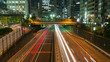 Late-night expressway