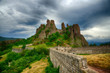Belogradchik rocks Fortress bulwark, Bulgaria.HDR image