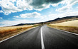 Asphalt Road In Tuscany Italy