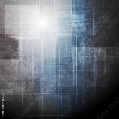 Vector: Abstract grunge hi-tech design Abstract grunge hi-tech design