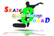 Illustration: Skate boatd 3D Skate boatd 3D