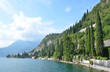 Photo: View to the lake Como from villa Monastero. Italy View to the lake Como from villa Monastero. Italy