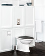Toilette in classical design