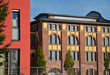 Altes Industriegebäude und Neubau - Archtiekturkontrast alt neu