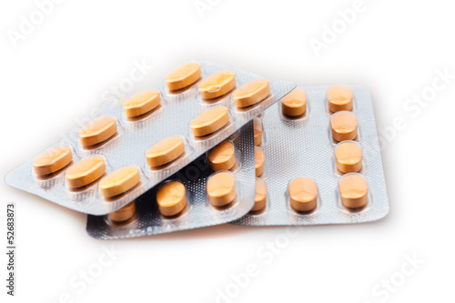 Photo: three packs of pills three packs of pills