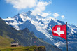 Photo: Swiss flag Swiss flag
