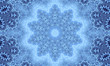 Blue background with abstract pattern