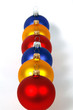 Colorful Christmas balls