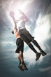 Two Basketball Player