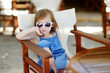 Adorable little girl portrait