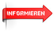 Schild Pfeil informieren