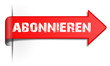 Schild Pfeil Abonnieren