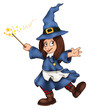 Hexe, Kind, Märchen, Karneval, Fasching