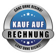 5 Star Button blau KAUF AUF RECHNUNG GOR GOR