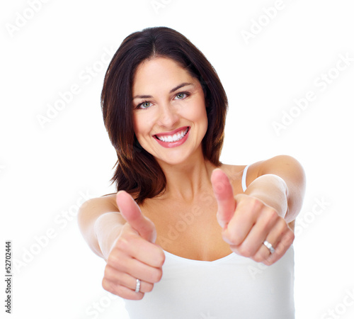 Photo: Young happy woman. Young happy woman.