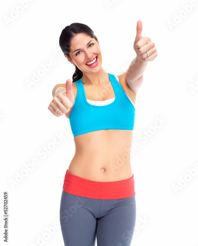Photo: Young happy woman. Young happy woman.