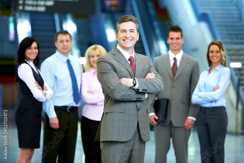 Photo: Business team. Business team.