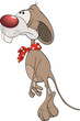 Little mouse. Cartoon