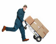 Running Delivery postman.