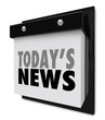 Today's News Calendar Update Information Important Alert