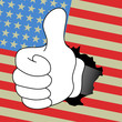 Flag hand