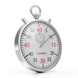 Illustration: Stopwatch isolated on white background Stopwatch isolated on white background
