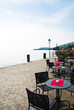 Tische und Sessel Cafe in Gargnano