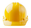 Isolated Hard Hat - Frontal Yellow