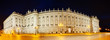 Night panorama of Royal Palace of Madrid