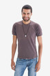 Hip young man smiling
