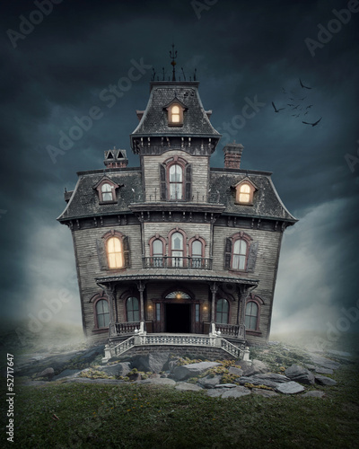 Fototapeta Haunted house
