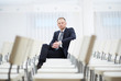 Photo: Businessman on chair Businessman on chair