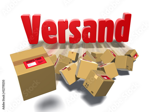Illustration: versand versand