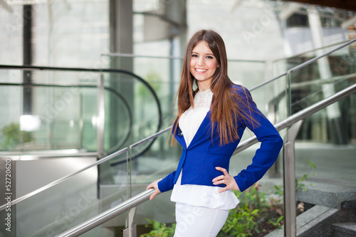 Photo: Beautiful businesswoman portrait Beautiful businesswoman portrait