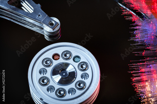 Photo: hard disk hard disk