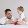 Doctor and child