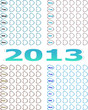 Simple diary 2013 Calendar