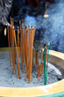 Burning incense