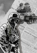 World between 1905-1949 - Soldier (full sized hand drawing)