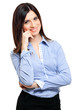 Beautiful businesswoman portrait