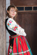 Portrait of a pretty young woman