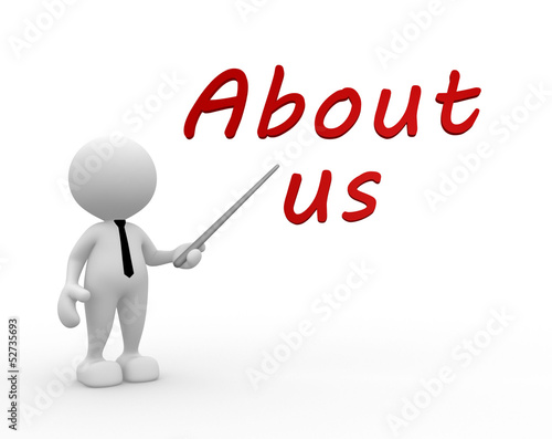 Illustration: About us! About us!