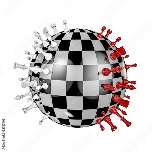 Illustration: Chess planet Chess planet