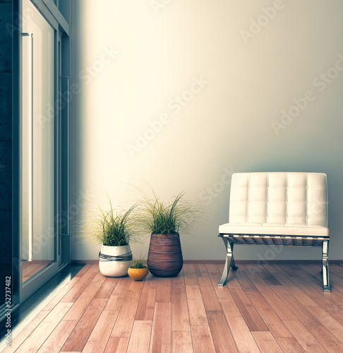 Illustration: Vintage living room Vintage living room