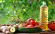 Ingredients of mediterranean cuisine