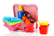Going to the beach or on vacation