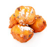 pile of Dutch donut also known as oliebollen