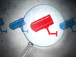 Security Concept: Cctv Camera ...