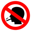 Vector: Vector no smoking symbol Vector no smoking symbol