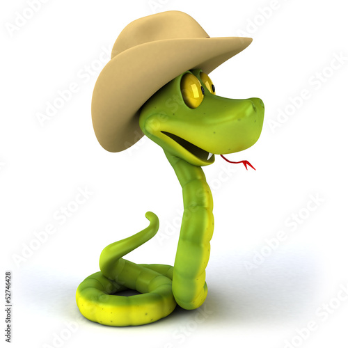 Illustration: Fun snake Fun snake